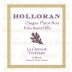 Holloran Vineyard Wines La Chenaie Pinot Noir 2012 Front Label