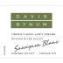 Davis Bynum Virginia's Block Sauvignon Blanc 2017 Front Label