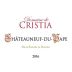 Domaine de Cristia Chateauneuf-du-Pape 2016 Front Label