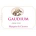 Marques de Caceres Gaudium 2012 Front Label