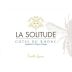 Domaine de la Solitude Cotes Du Rhone Rouge 2016 Front Label
