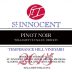 St. Innocent Temperance Hill Vineyard Pinot Noir 2015 Front Label
