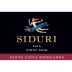 Siduri Santa Lucia Highlands Pinot Noir 2016 Front Label