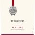 Diseno Red Blend 2016 Front Label