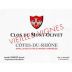 Clos du Mont Olivet Cotes-du-Rhone Vieilles Vignes 2016 Front Label