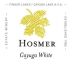 Hosmer Winery Cayuga White 2015 Front Label