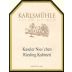 Weingut Karlsmuhle Kaseler Nies'chen Kabinett Riesling 2015 Front Label