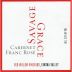 Savage Grace Wines Red Willow Vineyard Rose 2017 Front Label