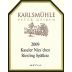 Weingut Karlsmuhle Kaseler Nies'chen Spatlese Riesling 2009 Front Label