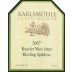 Weingut Karlsmuhle Kaseler Nies'chen Spatlese Riesling 2007 Front Label
