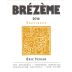 Eric Texier Brezeme Roussanne 2016 Front Label