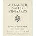 Alexander Valley Vineyards Dry Rose of Sangiovese 2017 Front Label