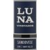Luna Vineyards Winemaker’s Reserve Sangiovese 2015 Front Label