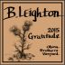 B. Leighton Gratitude 2015 Front Label