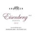 Weingut Krutzler Eisenberg Reserve 2012 Front Label