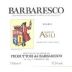 Produttori del Barbaresco Barbaresco Asili Riserva 1996 Front Label