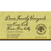 Davis Family Vineyards Saralee's Vineyard Cuvee Luke 2015 Front Label