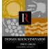 Indian Rock Vineyards Pinot Grigio 2013 Front Label