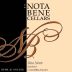 Nota Bene Cellars Una Notte Proprietary 2014 Front Label
