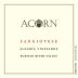 ACORN Winery Alegria Sangiovese 2010 Front Label