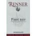 Weingut Renner Pinot Noir 2006 Front Label