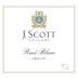 J. Scott Pinot Blanc 2012 Front Label