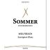Weingut Sommer, Donnerskirchen Wolfsbach Sauvignon Blanc 2015 Front Label