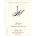 JM Cellars Louisa Margarets Vineyard Merlot 2012 Front Label