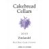 Cakebread Zinfandel 2010 Front Label