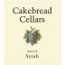 Cakebread Syrah 2012 Front Label