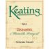 Keating Wines Monticillo Vineyard Zinfandel 2011 Front Label