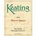 Keating Wines Petite Sirah 2013 Front Label