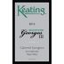 Keating Wines Keating Beckstoffer Georges III Vineyard Cabernet Sauvignon 2012 Front Label