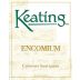 Keating Wines Encomium Cabernet Sauvignon 2010 Front Label