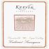 Keever Vineyards and Winery Cabernet Sauvignon 2013 Front Label