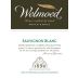 Welmoed Wines Sauvignon Blanc 2016 Front Label