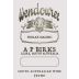 Wendouree Shiraz Malbec 2005 Front Label