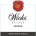 Wicks Estate Shiraz 2014 Front Label
