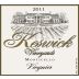 Keswick Vineyards Viognier 2011 Front Label