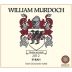William Murdoch Wines Syrah 2012 Front Label