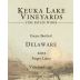 Keuka Lake Vineyards Vineyard 1950 Delaware 2011 Front Label