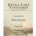 Keuka Lake Vineyards Vineyard 1950 Delaware 2012 Front Label