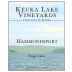 Keuka Lake Vineyards Hammondsport 2014 Front Label