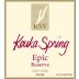 Keuka Spring Winery Epic Reserve 2014 Front Label