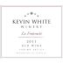 Kevin White Winery La Fraternite 2011 Front Label