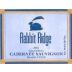 Rabbit Ridge CA Barrel Cuvee Cabernet Sauvignon 2000 Front Label