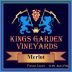 King's Garden Vineyards Merlot 2011 Front Label