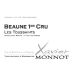 Xavier Monnot Beaune Les Toussaints Premier Cru 2010 Front Label