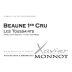 Xavier Monnot Beaune Les Toussaints Premier Cru 2012 Front Label