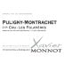 Xavier Monnot Puligny-Montrachet Les Folatieres Premier Cru 2012 Front Label